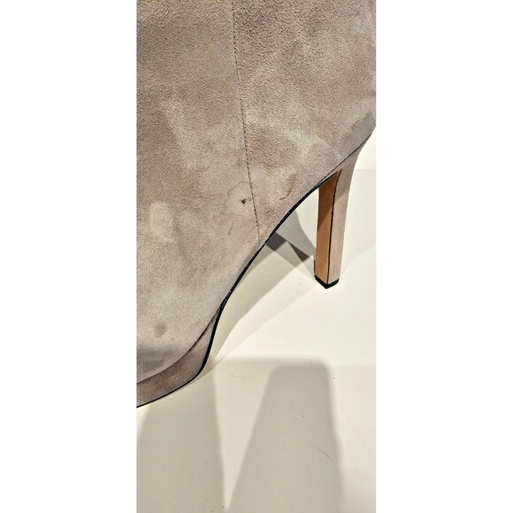 Veronica Beard Dali Women Platform Bootie Gray Suede Stiletto Heel Boots SZ 11 - Picture 7 of 14